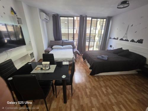 Katil atau katil-katil dalam bilik di Aventura Playa y Sol Santa Pola