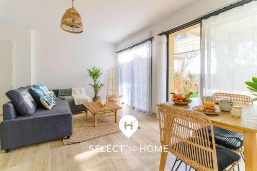 SELECT'soHOME - Joli appartement pour 2 personnes avec jardin privatif et parking - CAPNAT-F08