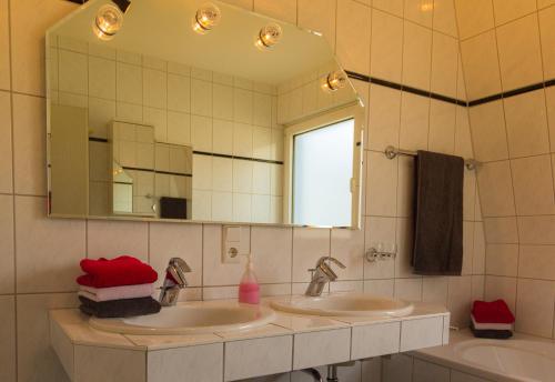 Koupelna v ubytování Ferienwohnung Weber-Rolinger