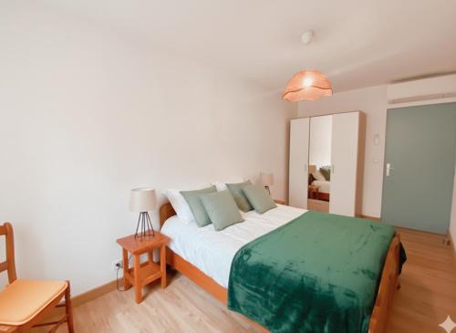 Appartement 2 chambres à la plage avec vue mer