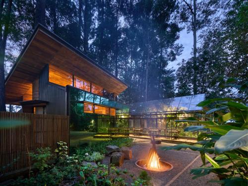 Κήπος έξω από το Kaya Retreats