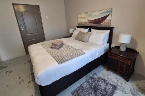 Postel nebo postele na pokoji v ubytování Airport-way via Trent