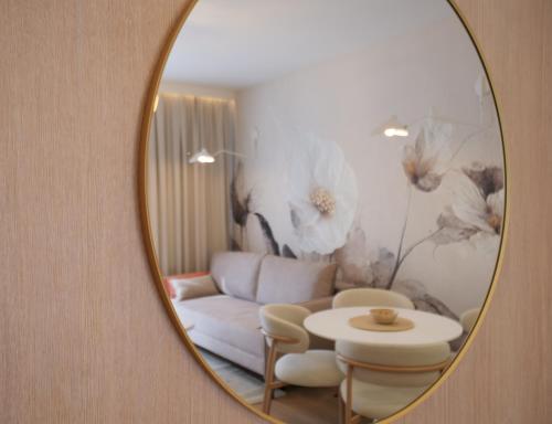 Posezení v ubytování Apartament MAXIM