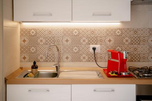 Köök või kööginurk majutusasutuses La Terrazza dei Ricordi