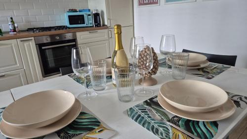 Een keuken of kitchenette bij Casa Gaeta