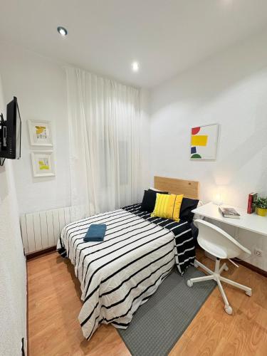 Acogedora habitación en barrio madrileño con encanto