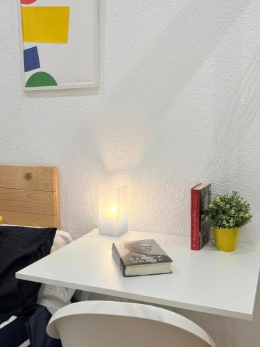 Acogedora habitación en barrio madrileño con encanto