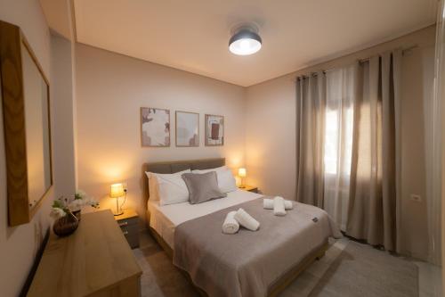 Ένα ή περισσότερα κρεβάτια σε δωμάτιο στο ABI's Shelter