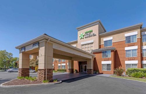 a rendering of a holiday inn hotel at Extended Stay America Suites - Fremont - Fremont Blvd South in Warm Springs District