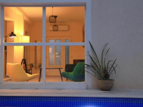 Koupelna v ubytování Four Bedroom Holiday Home with Pool