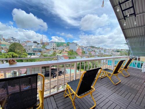 Μπαλκόνι ή βεράντα στο Mộc Ân Homestay - Đà Lạt