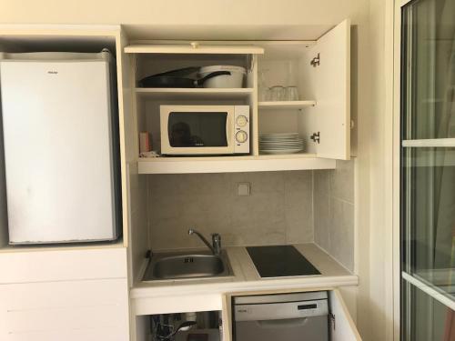 Dapur atau dapur kecil di la Désirade