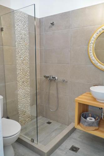 Kupatilo u objektu Camara Hotel