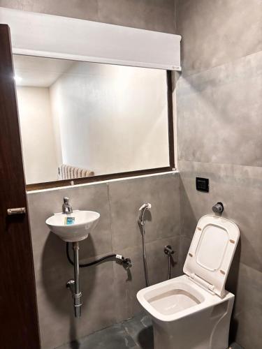 Koupelna v ubytování inshu international