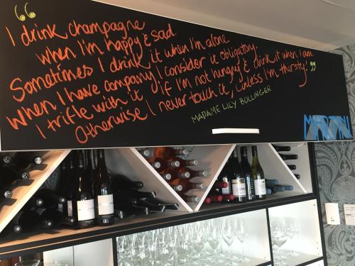 Nápoje v ubytování Boutique Hotel Kaikoura