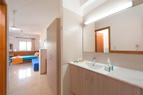Phòng tắm tại SCALA APARTS & STUDIOS - Rhodes