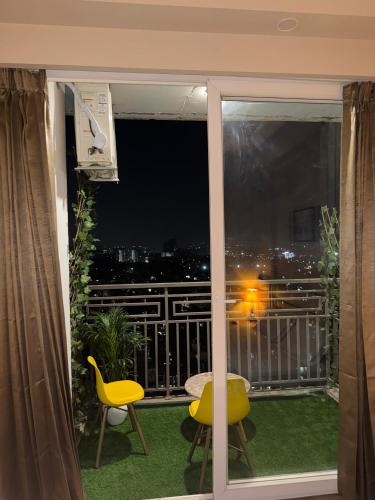 Μπαλκόνι ή βεράντα στο Visitor Stop