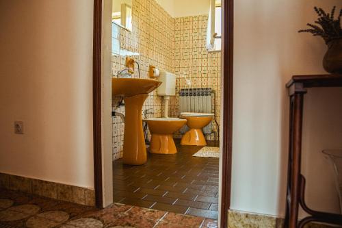 Ένα μπάνιο στο Sablic Apartmani