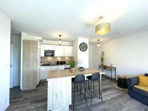 Appartement moderne T2 pour 4 pers. près de la plage avec parking à Vieux-Boucau - FR-1-379-166