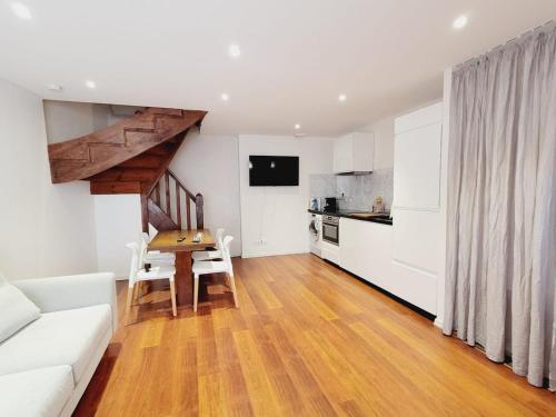 Dapur atau dapur kecil di maison 2 chambres vue château