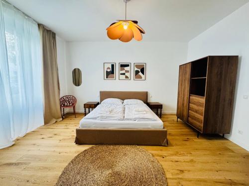 Krevet ili kreveti u jedinici u okviru objekta Vienna Experience