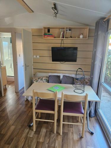 Logement dans terrain privé et familiale