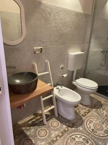 Koupelna v ubytování Casa Mari