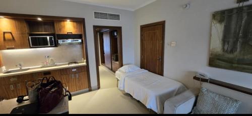 Kuchyň nebo kuchyňský kout v ubytování Suit in Sharm dreams vacation club