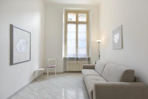 Χώρος καθιστικού στο Apartment in Gavi near Serravalle Outlet