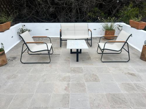 Patio nebo venkovní prostory v ubytování NIDO Hotel