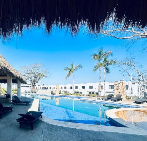 Πισίνα στο ή κοντά στο House in New Nayarit