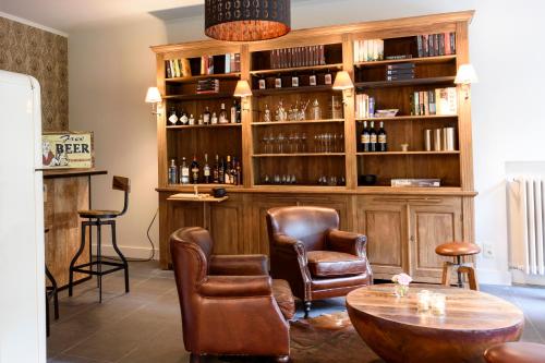 Lounge nebo bar v ubytování Hof Ter Beuke