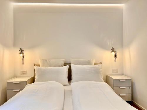 Ένα ή περισσότερα κρεβάτια σε δωμάτιο στο Villa Maria