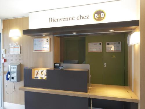Vstupní hala nebo recepce v ubytování B&B HOTEL Angers 1 Beaucouzé