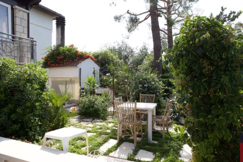 Zahrada ubytování B & B La Mansarda