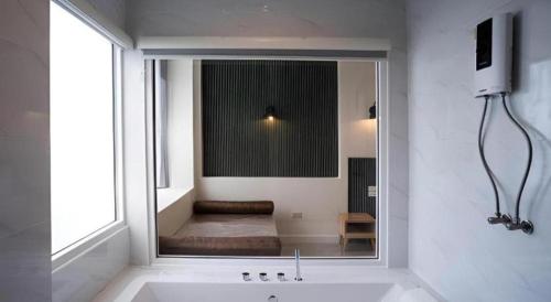 Koupelna v ubytování Nanlamoon Hotel