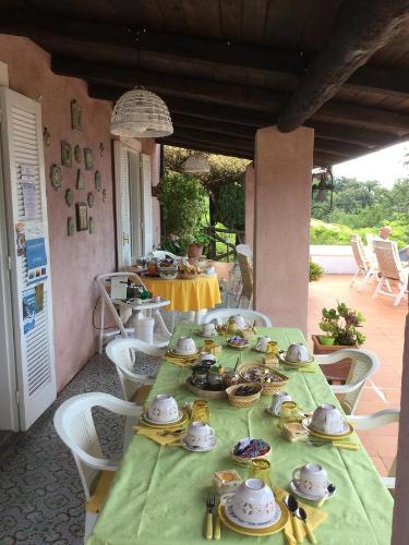 Mat på bed-and-breakfastet eller i nærheten