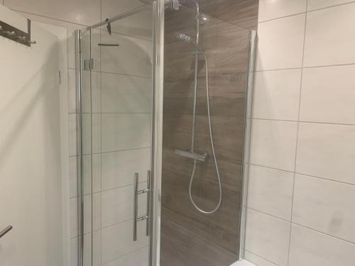 Koupelna v ubytování Ferienwohnung zum Kirschgarten