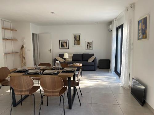 Zona d'estar a Maison Romarin