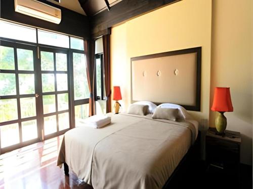 Katil atau katil-katil dalam bilik di Balcony Hill Resort