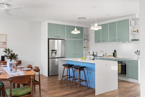 Kuchyň nebo kuchyňský kout v ubytování Bawley Bliss