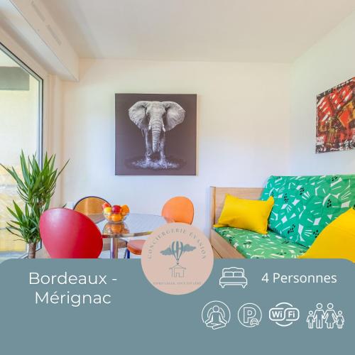 Le Mérignac Cozy Corner - T3 & Terrasse