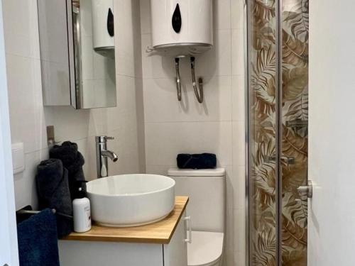 Skyline Studio Benalmádena stunning views Walking distance to the beach and seasonal pool
