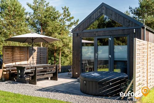 Euforia Górzno - nowoczesne domki nad jeziorem z sauną, balią, jacuzzi