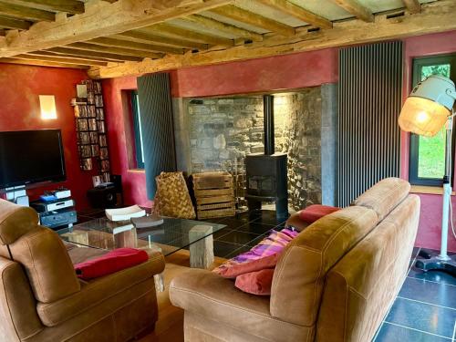 O zonă de relaxare la Le Manoir