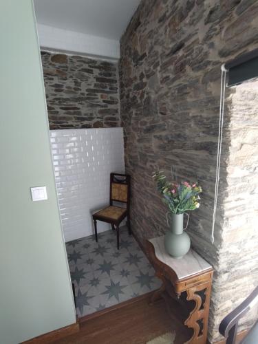 Een zitgedeelte bij Refúgio no Douro