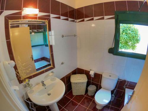 Koupelna v ubytování Villa Iris