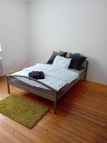 Postel nebo postele na pokoji v ubytování Ivaya home place