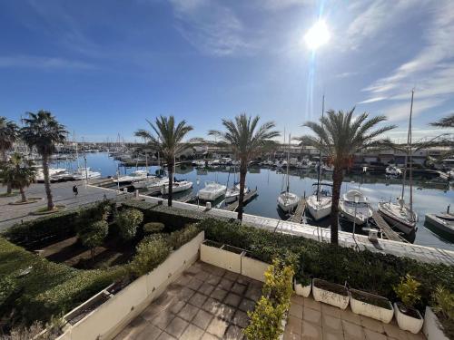 Appartement Studio- Vue Port - Cap d'Agde CT040-020