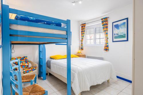 Postel nebo postele na pokoji v ubytování Maison vacances La Terrière